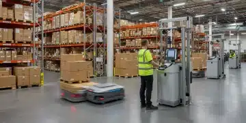 Autonomous robots streamlining retail warehouse operations
