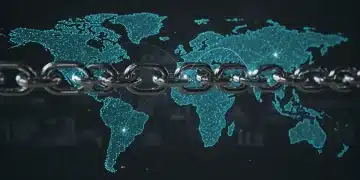 Blockchain network optimizing a global supply chain for enhanced traceability and reduced delays