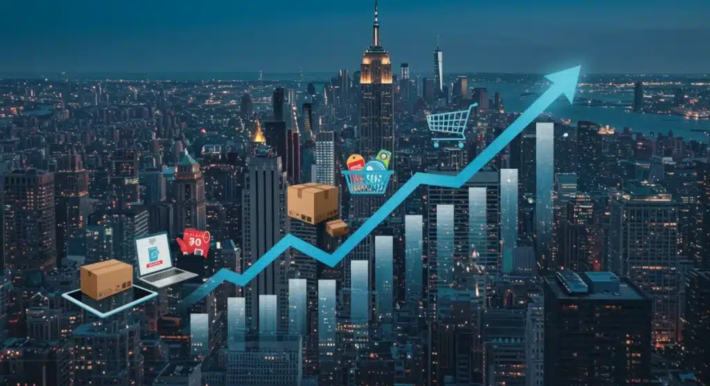 Subscription Model Surge: US E-commerce Trends & 20% Revenue Growth by 2025