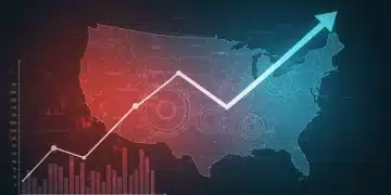 Underrated US Market Niches Poised for 15% Growth in 2025 Digital illustration of financial growth in US market niches