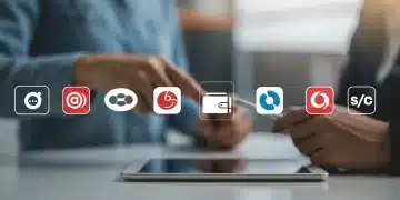 Futuristic digital wallet payment options on an e-commerce checkout screen