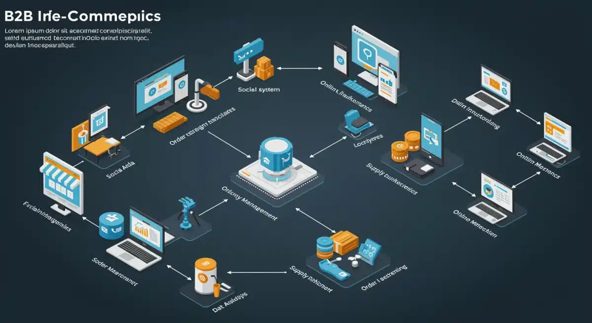 Integrated B2B e-commerce platforms and supply chain management systems.