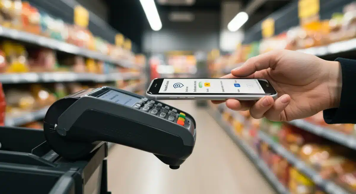 Contactless mobile payment at a modern terminal