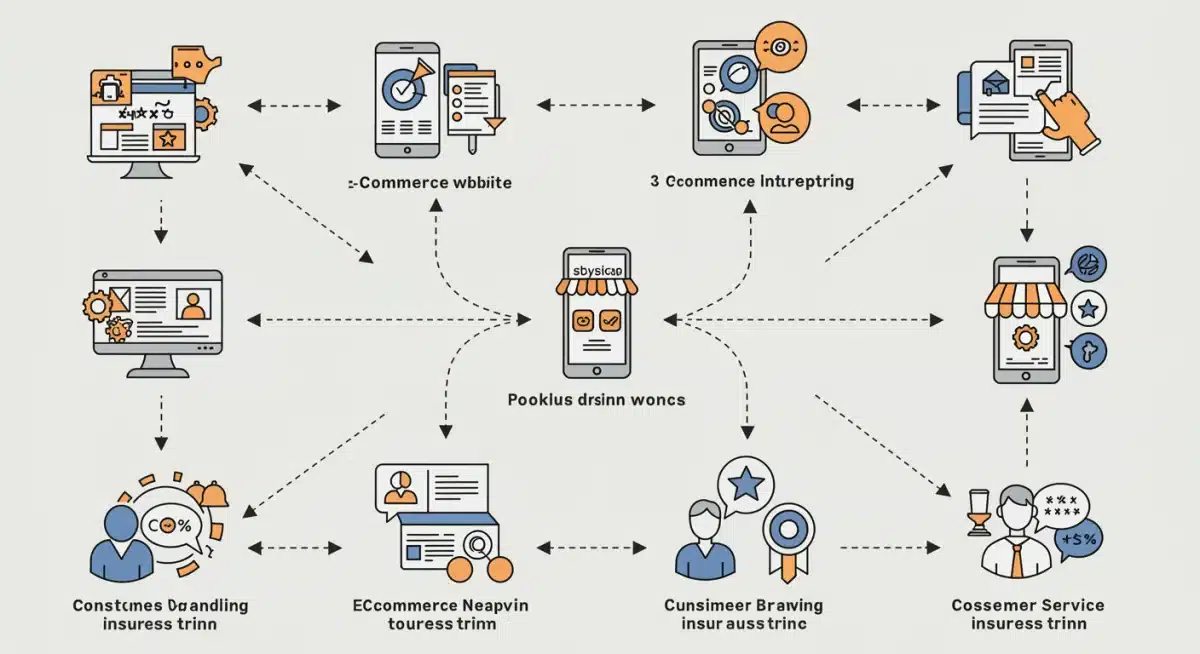 Omnichannel customer touchpoints and data integration