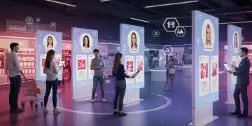 Personalized Marketing at Scale: Boost US Retail Conversions by 30% Personalized marketing transforming US retail with AI-driven recommendations and enhanced customer experiences.