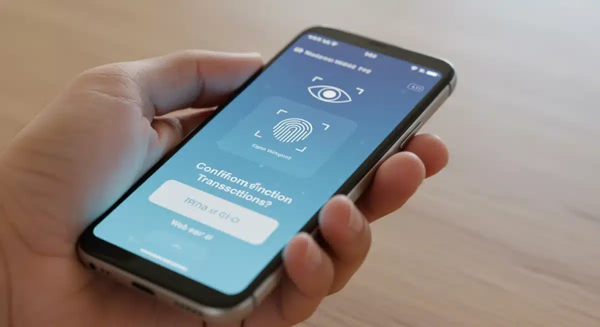 Secure digital wallet transaction on a smartphone