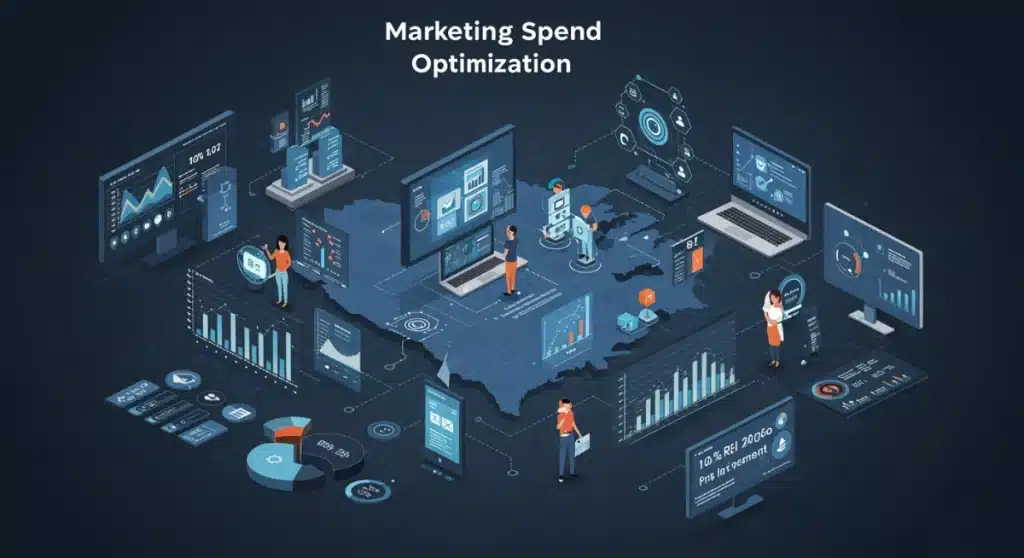 Optimizing US Marketing Spend 2025: 10% ROI Improvement